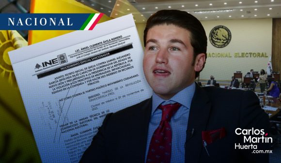 PRD - Samuel García - INE “Samuel García debe dejar su cargo para ser candidato presidencial”: INE