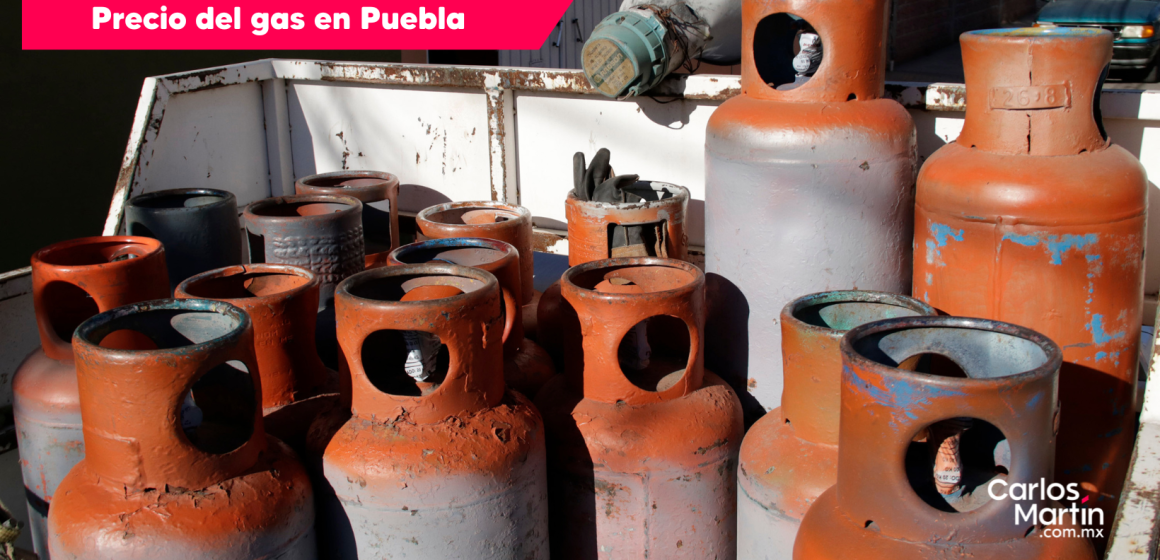 Precios del gas LP para la semana del 5 al 11 de noviembre en Puebla