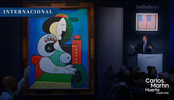 Subastan ‘La mujer con reloj’ de Picasso en 139.4 mdd     