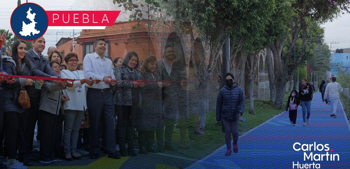 Reinaugura Ayuntamiento de Puebla el Parque Acueducto de Mayorazgo
