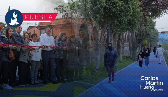Parque Mayorazgo Reinaugura Ayuntamiento de Puebla el Parque Acueducto de Mayorazgo