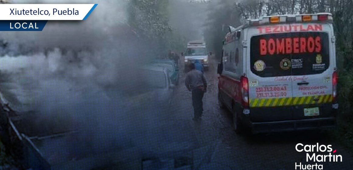 Suman 5 muertos por explosión de polvorín en Xiutetelco