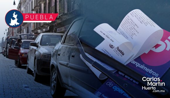 Principal recaudación de parquímetros en Puebla son las multas por mal uso