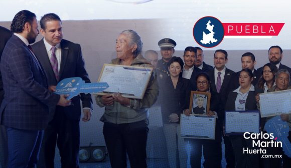 “Puebla Agradece 2023” reconoce a policías y servidores públicos