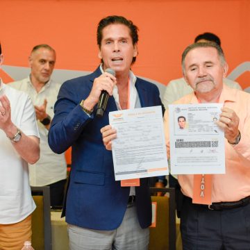 Roberto Palazuelos se afilia a Movimiento Ciudadano; buscará ser senador