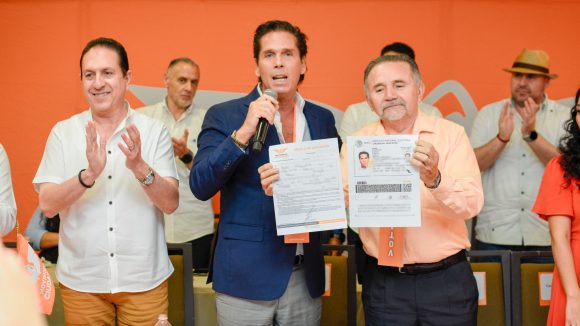 Roberto Palazuelos se afilia a Movimiento Ciudadano; buscará ser senador