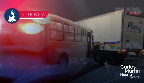 Ruta 45-A choca contra camión de carga en la Diagonal Defensores de la República