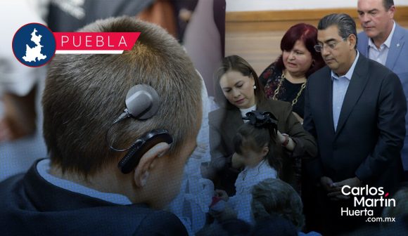 Mantiene Puebla lucha real contra la desigualdad con la entrega de aparatos cocleares