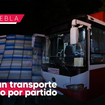 Habilitan transporte nocturno por el partido Puebla vs León