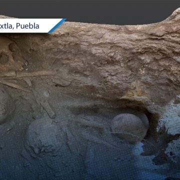 INAH explora tumba intacta de más de mil 500 años en Ixcaquixtla