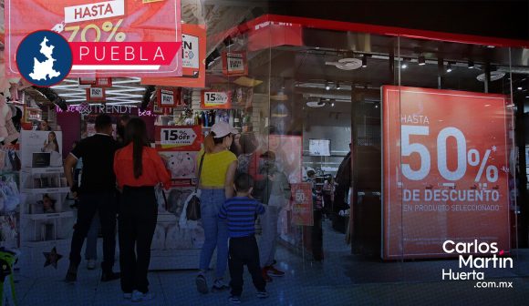 Ventas por el Buen Fin en Puebla aumentaron un 10%: Canaco  