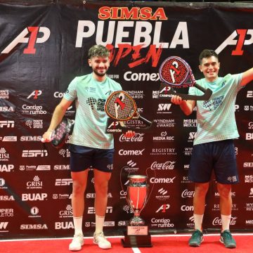 Franco dal Bianco y Maximiliano Arce se quedan con el título del A1 Pádel -SIMSA Puebla Open 2023 