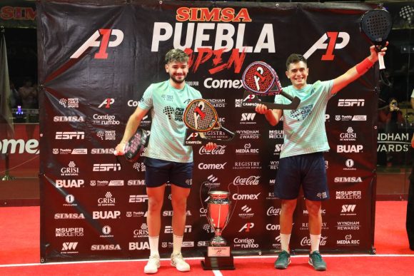 Franco dal Bianco y Maximiliano Arce se quedan con el título del A1 Pádel -SIMSA Puebla Open 2023 