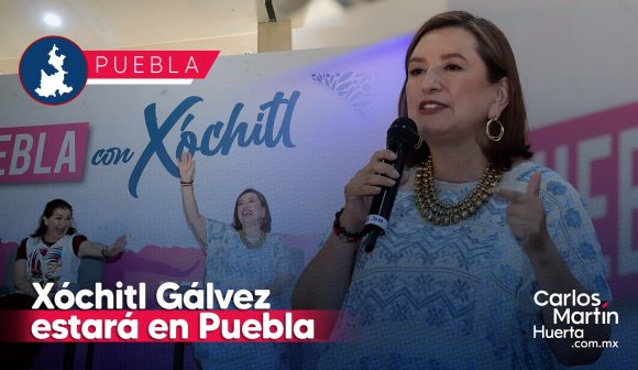 Xóchitl Gálvez estará en Puebla este sábado; conoce su agenda