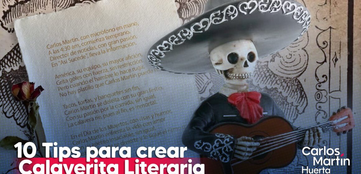 10 Tips para crear tu calaverita literaria para Dia de Muertos