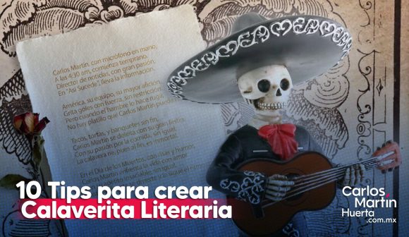 10 Tips para crear tu calaverita literaria para Dia de Muertos
