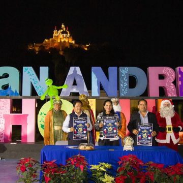 Presenta Ayuntamiento de San Andrés Cholula “Navidad con Rumbo 2023”