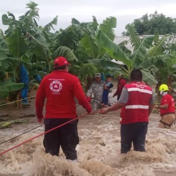En Tabasco, Guardia Nacional amplía plan GN-A por el desbordamiento del río Teapa tras intensas lluvias