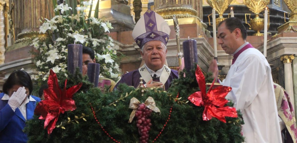 El arzobispo de Puebla invitó a los fieles a prepararse espiritualmente para la Navidad