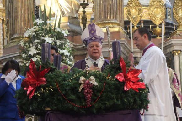 El arzobispo de Puebla invitó a los fieles a prepararse espiritualmente para la Navidad