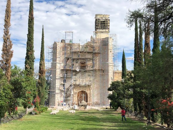 5004933d-2569-4077-92c2-94c44a46f776 Sin afectaciones el Ex Convento de Huaquechula por sismo de 5.8; la población en calma