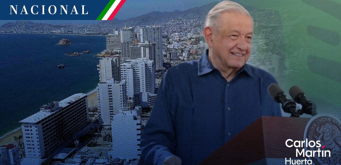 Reconstrucción de Acapulco estará al 100 en marzo: AMLO