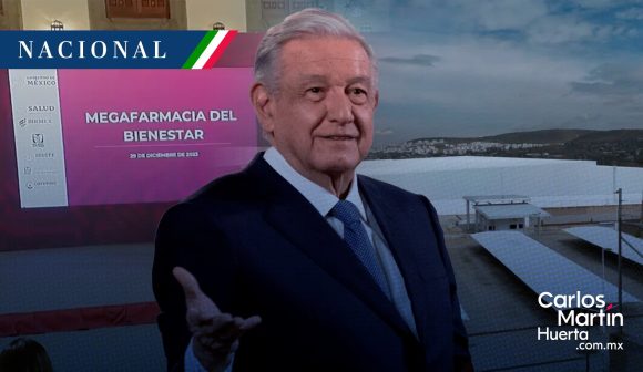 AMLO - Megafarmacia Megafarmacia es posiblemente la más grande del mundo: AMLO