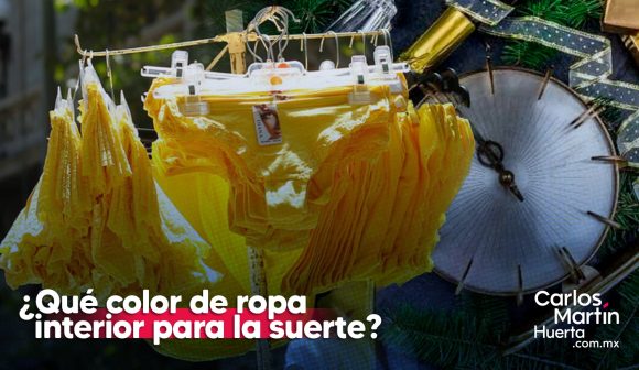 Color ropa interior - Año Nuevo Año Nuevo: ¿Qué color de ropa interior usar para la buena suerte?
