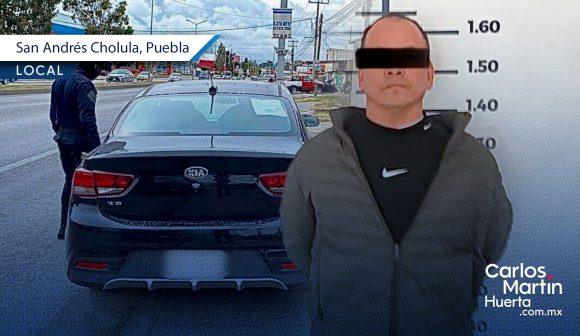 Detenido San Andrés Cholula Detienen a hombre por portación ilegal de arma en San Andrés Cholula