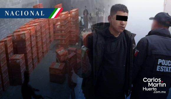 Detenido - extosión - pollo - Toluca Detienen en Toluca a presunto extorsionador de comerciante de pollo