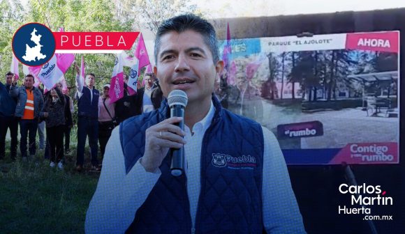 Eduardo Rivera - Bosque del Ajolote Entrega Eduardo Rivera primera etapa de la rehabilitación del Bosque del Ajolote