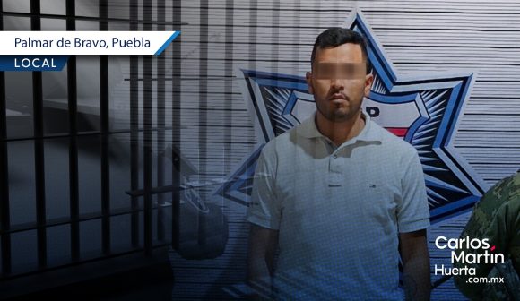 Detienen a “El Potro”, operador de una célula delictiva en Palmar de Bravo