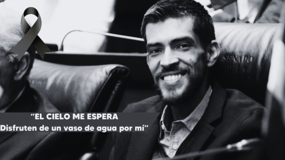 FALLECIO EL SENADOR SUPLENTE JUAN PABLO ADAME Falleció el senador suplente Juan Pablo Adame