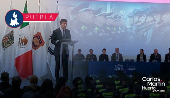 Gradúa la SSC a 61 nuevos policías municipales en Puebla