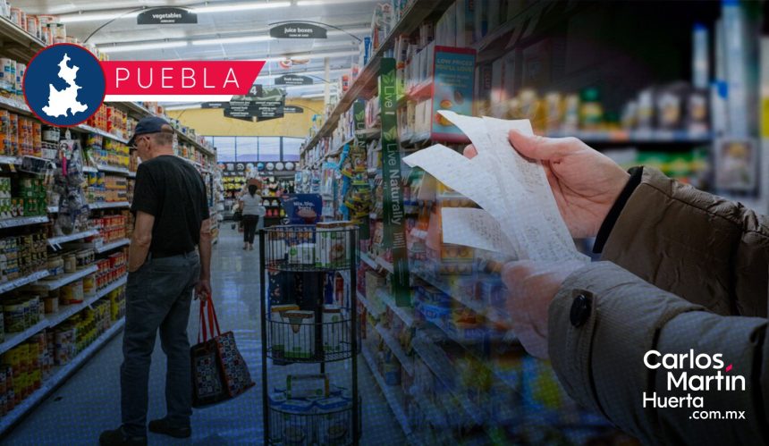Puebla se posiciona como el tercer estado con mayor inflación en México durante febrero