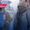 Alerta por frente frío 13 en Puebla: Temperaturas de 2°C y lluvias intensas