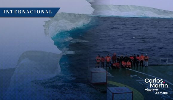 Sale a flote ‘mega iceberg’ en el Océano Antártico
