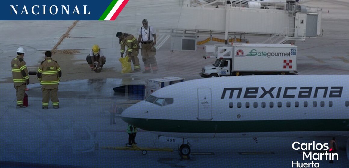 Vuelo de Mexicana de Aviación tuvo fuga de turbosina, confirma aerolínea