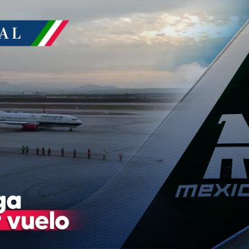 (VIDEO) Despega primer vuelo de Mexicana de Aviación