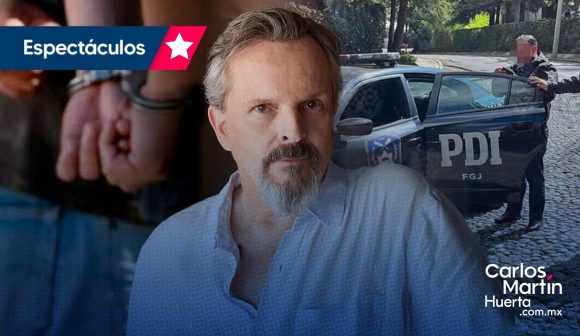 Detienen a implicados en robo a casa de Miguel Bosé