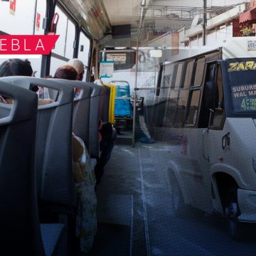 No habrá aumento a la tarifa del transporte público en Puebla; lo reafirma Céspedes Peregrina