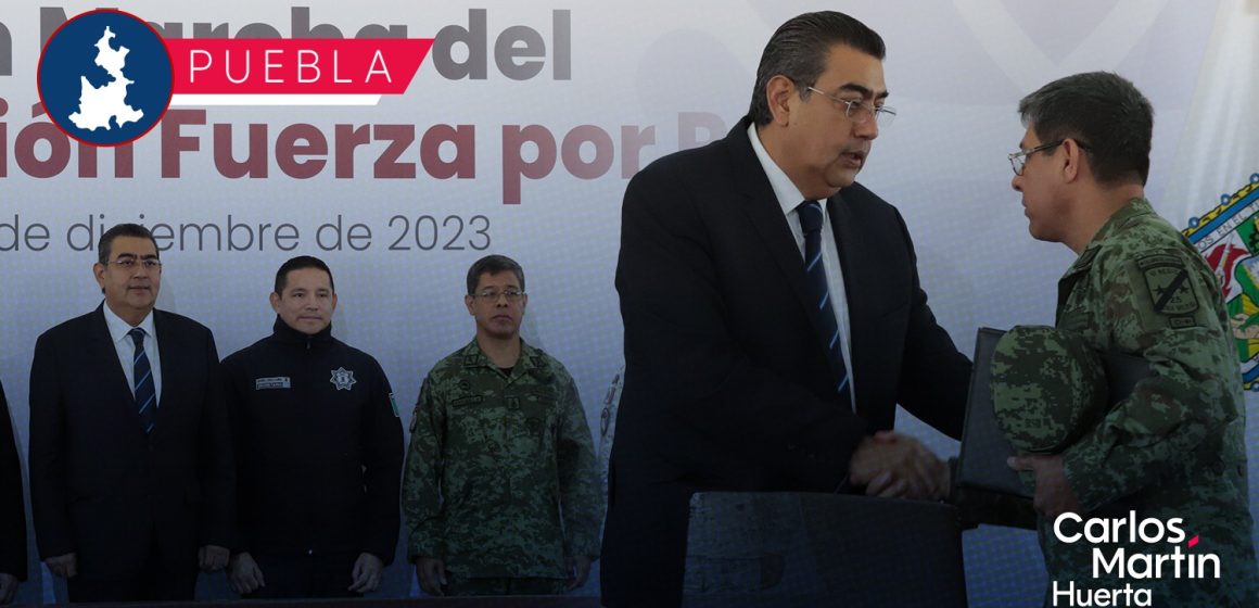 Presentan plan para reforzar la seguridad en Puebla; Marina apoyará