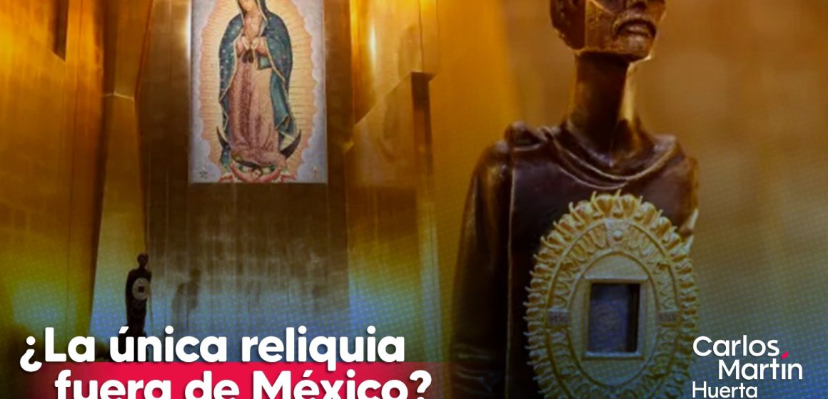 ¿Existe un pedacito de la Virgen de Guadalupe fuera de México?