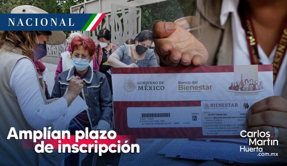 Amplían plazo de inscripción para pensión de adultos mayores