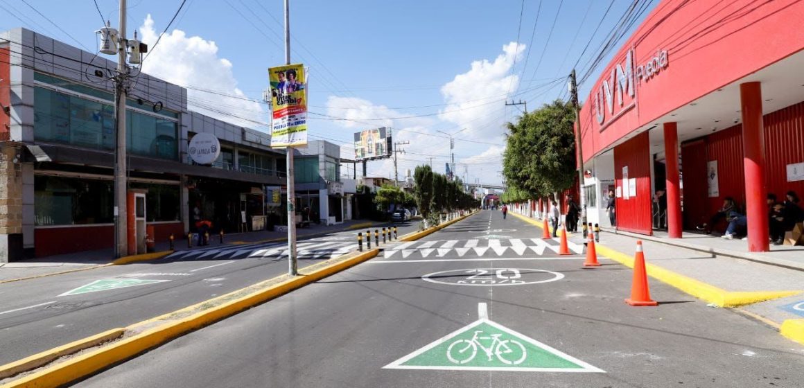 Entregan rehabilitación de Camino Real a San Andrés Cholula