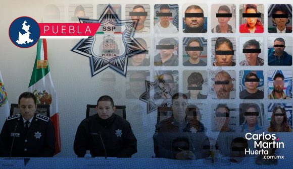 SSP - detenciones SSP reporta 47 detenciones mediante plan “Fuerza por Puebla”