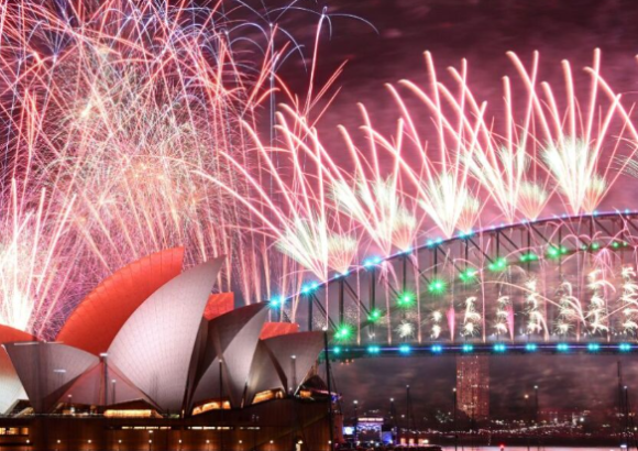 El mundo celebra la llegada del 2024