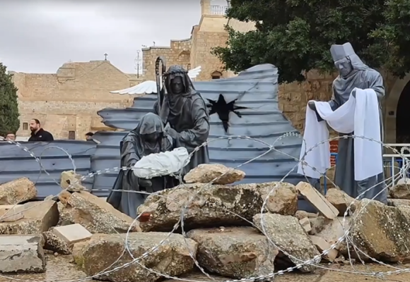 La víspera de Navidad, Belén parece un pueblo fantasma
