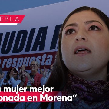 Soy la mujer mejor posicionada en Morena para senaduría y alcaldía: Claudia Rivera