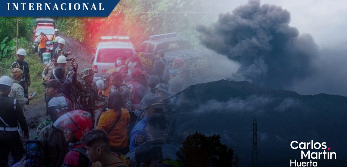 Aumenta a 22 los muertos por erupción del volcán Marapi en Indonesia
